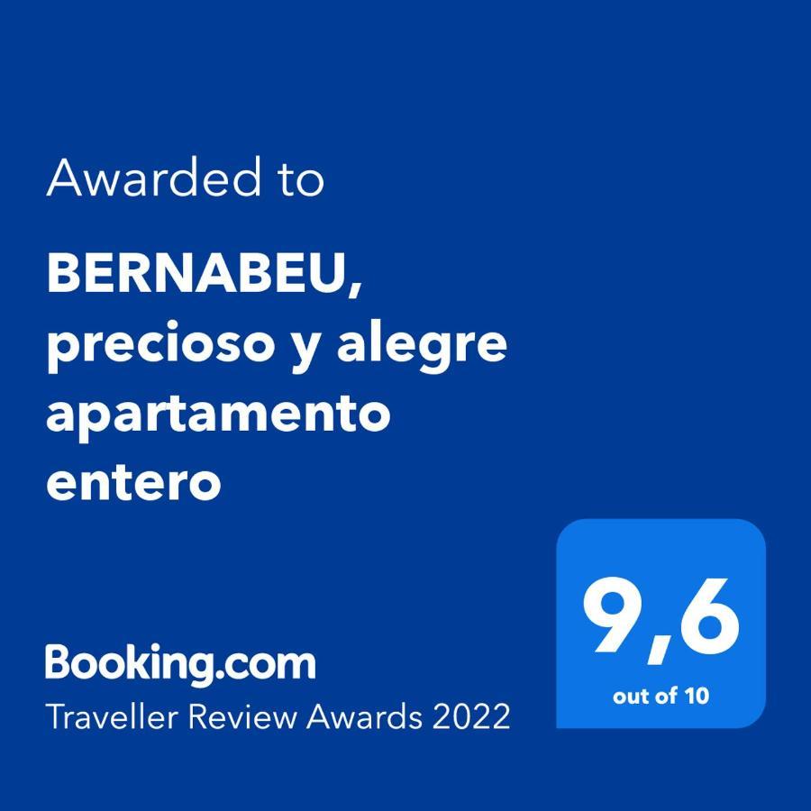 Bernabeu, Luxury Y Luminoso Apartamento Entero Мадрид Екстериор снимка